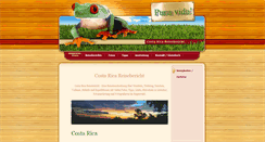 Desktop Screenshot of costa-rica-reisebericht.de