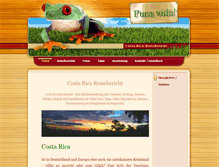 Tablet Screenshot of costa-rica-reisebericht.de